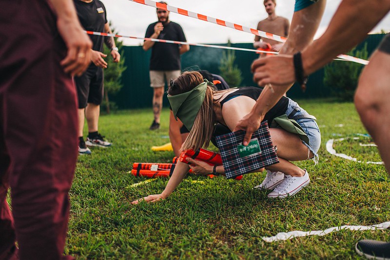 Тимбилдинг на свежем воздухе в Tolyatti ко Дню строителя