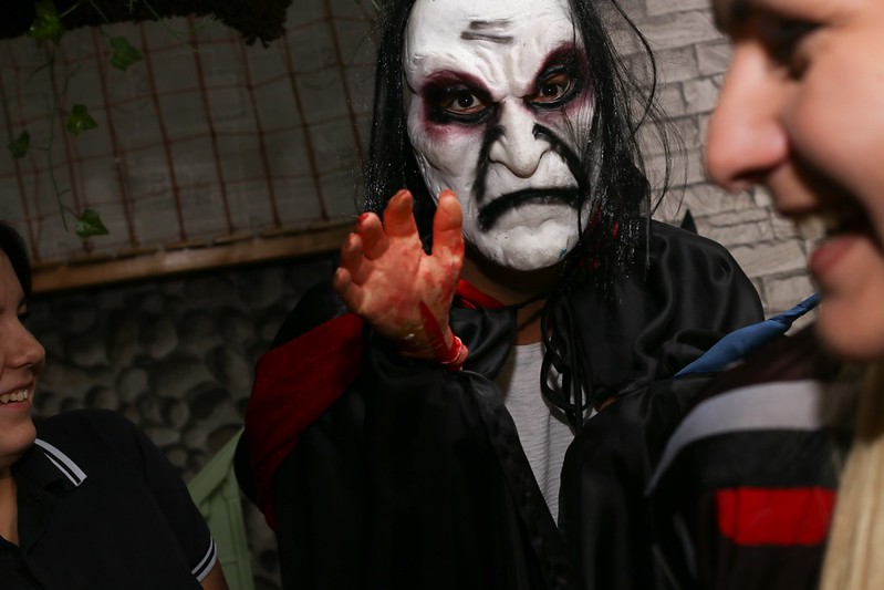 Тыквенные фонари и декорации для квеста на Хэллоуин в Tolyatti